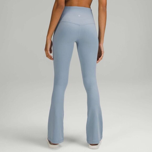 lululemon Chambray Align High-Rise Mini-Flared Pant 32" size 4 - Picture 2 of 14